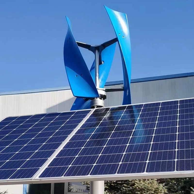 10kw wind solar hybrid power system 5 kw off grid solar power system solar wind turbine system