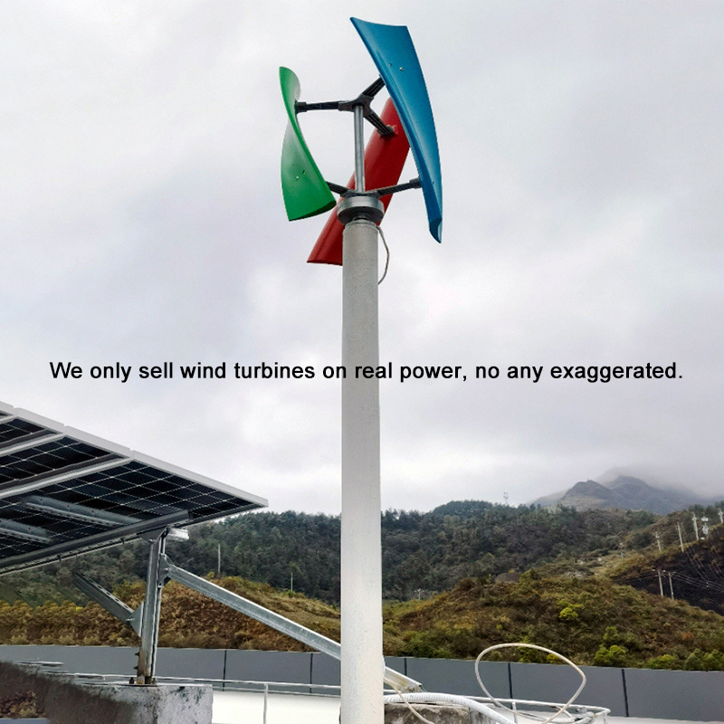 10kw wind solar hybrid power system 5 kw off grid solar power system solar wind turbine system