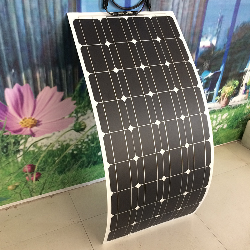 Flex adhesive thin film 1000 watt flexible solar panels waterproof etfe solar panel for home use