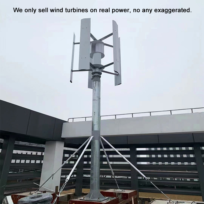 Wind Turbine 5Kw Wind Power Generation Equipment System 1Kw 2Kw 3Kw 5Kw Wind Power Generator