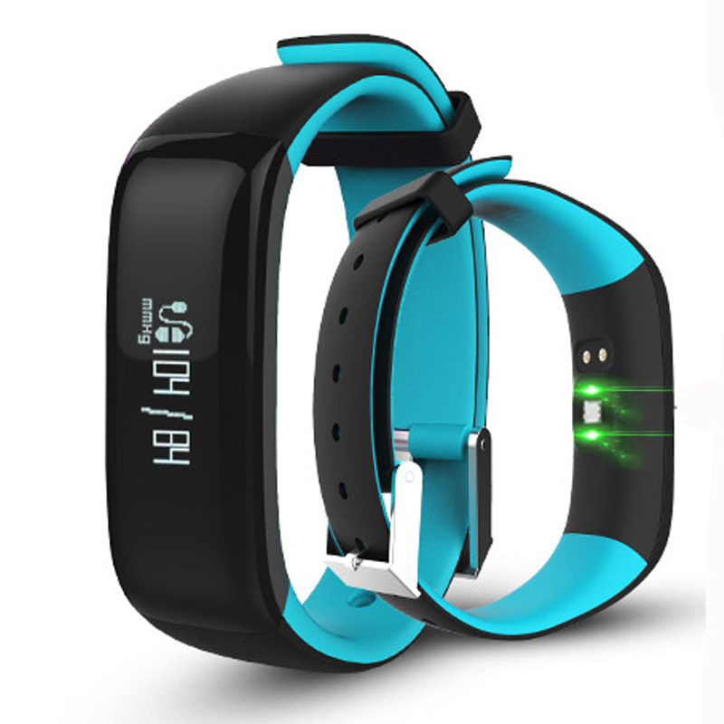 Hot Selling Blood Pressure Heart Rate wrist watch Monitor smart bracelet for Android and IOS wristband