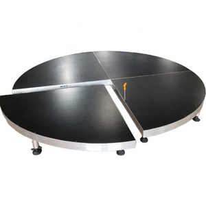 Round Staging Camlock Circle Wooden stage Outdoor Event Aluminum Portable Stage Platform