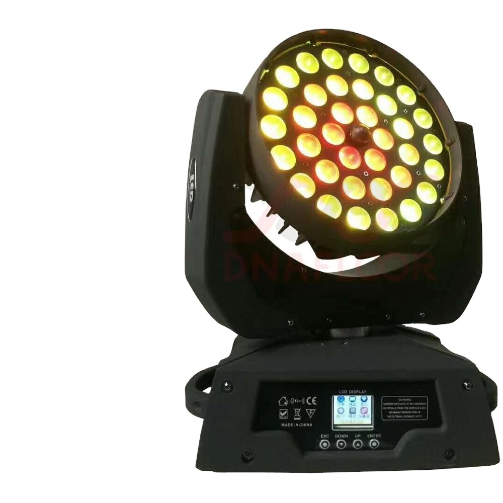 Stage Dj Disco Party Lighting RGBW 36x10W Led Zoom Moving Head Wash Light