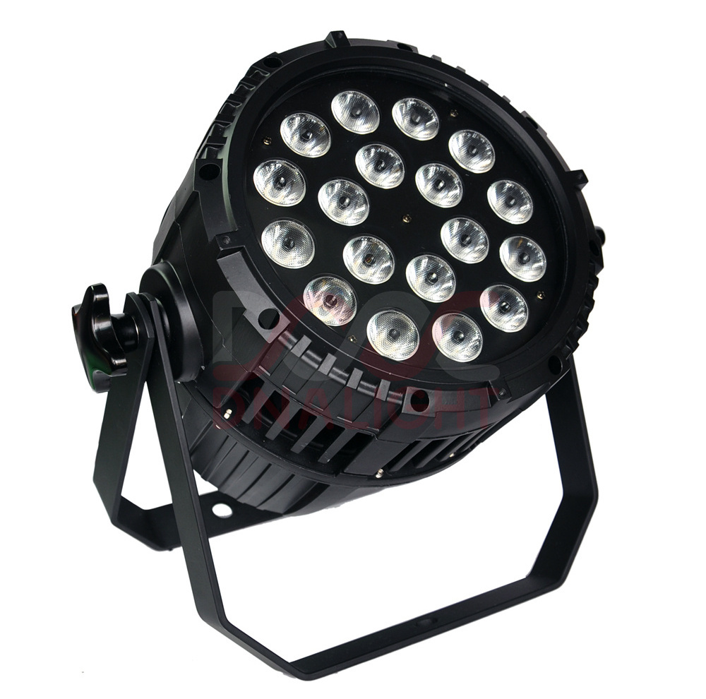 270W 18LED Par Light 5 in 1 RGBWA PAR64 DMX Stage Lighting Waterproof IP67