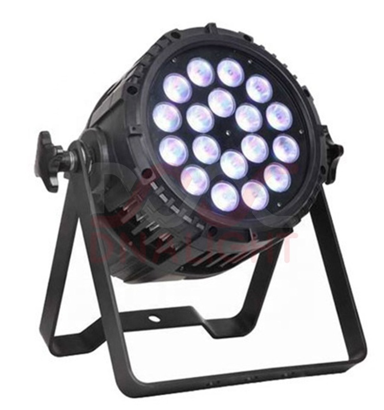 270W 18LED Par Light 5 in 1 RGBWA PAR64 DMX Stage Lighting Waterproof IP67