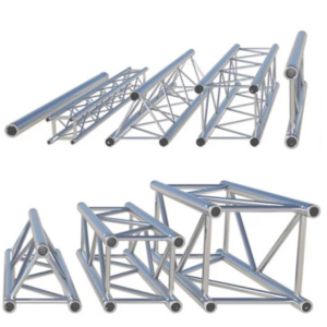 Display pipe tube stadium flat galvanized steel structure truss purlin design channel girder canopy roofing steel truss prices