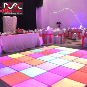 Cheap Colorful Illuminated RGB Full Color Pure Led Dance Floor Used Led Dance Floor For Sale