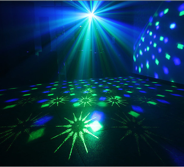 Dj Disco Light LED Multi-Effect Led+Strobe+Laser Night Club Party Lighting Equipment Lazer Light