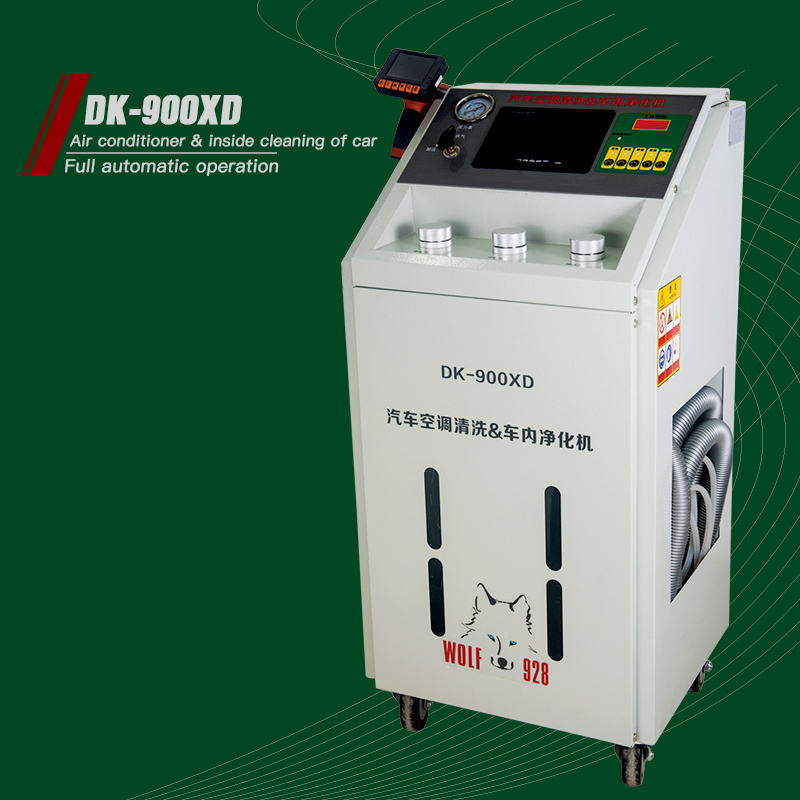 Air conditioning evaporation box visual cleaning machine