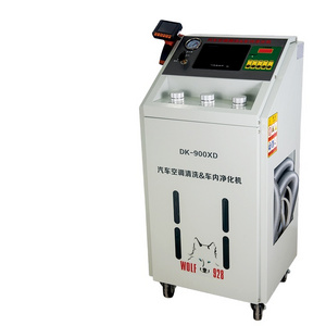 Air conditioning evaporation box visual cleaning machine