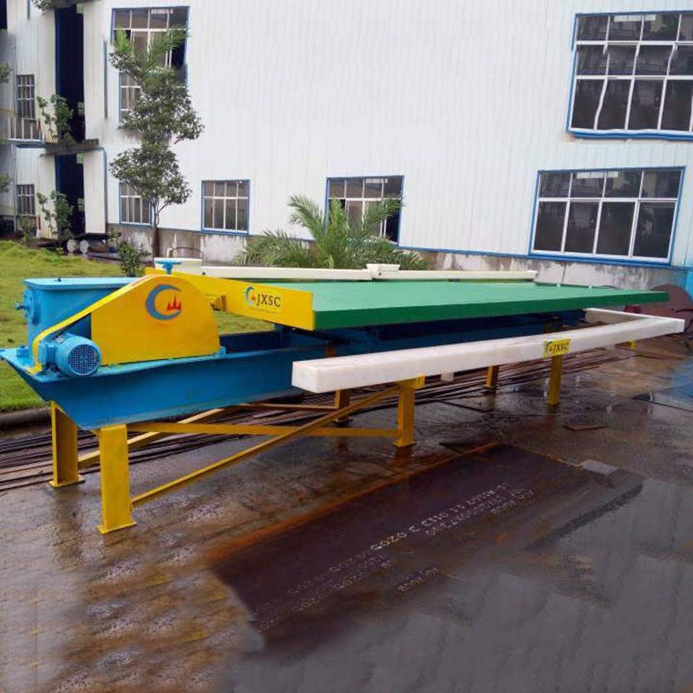 High Recovery Rate Shaker Gravity Separator Machine vibration mining gold shaking table price for sale