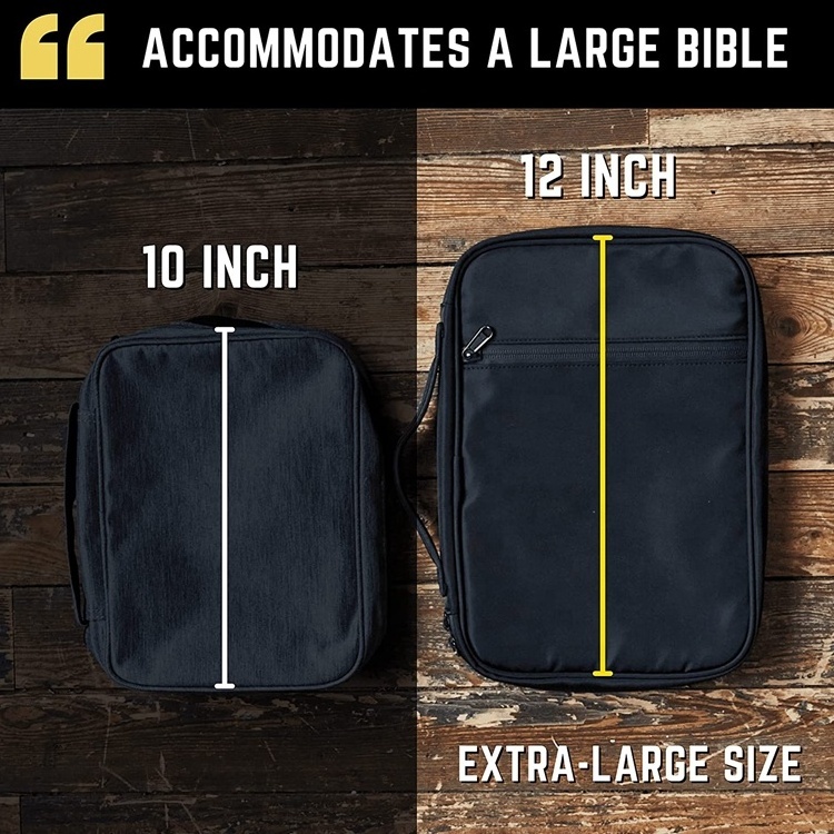 Custom waterproof Free Covers Polynesian Print Bible-Covers Church Bag Men Aand Women Add Logo Bags Order large Bible Cover Xxl