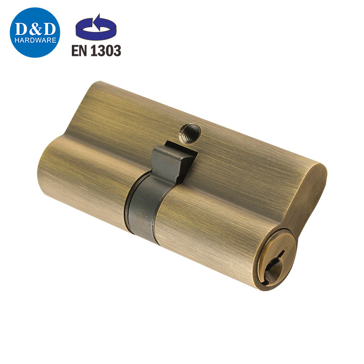 Hot selling Euro BS EN 1303 Brass Fire rated Double door Master Key Mortise Lock knob Cylinder