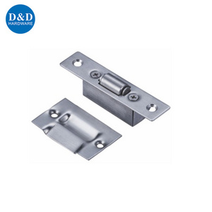 Stainless steel roller catch latch for door hardware