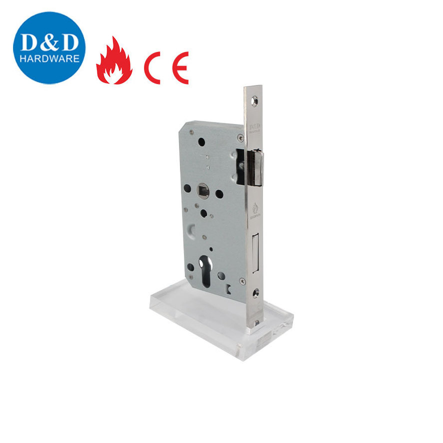 DIN18250 Euro profile CE EN12209 Fire Rated  Mortise Sash door lock with Latch and Deadbolt