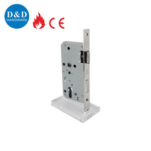 DIN18250 Euro profile CE EN12209 Fire Rated  Mortise Sash door lock with Latch and Deadbolt