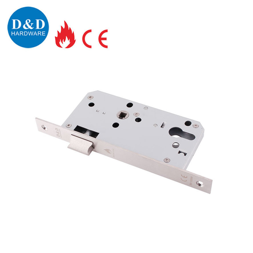 Best Quality China EN12209 Grade 3 EN1634 fire rated door Mortise Lock for French Door