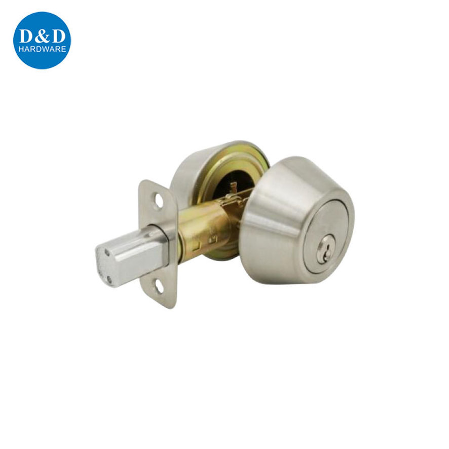 Double Cylinder SS304 ANSI Grade 2 Heavy Duty Deadbolt Door Lockset by Key either Side