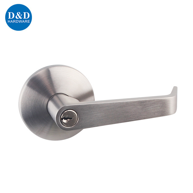 Stainless Steel Standard Escape Exit Door Panic Device Hardware Outside Zinc Alloy Lever Trim Bar Lock