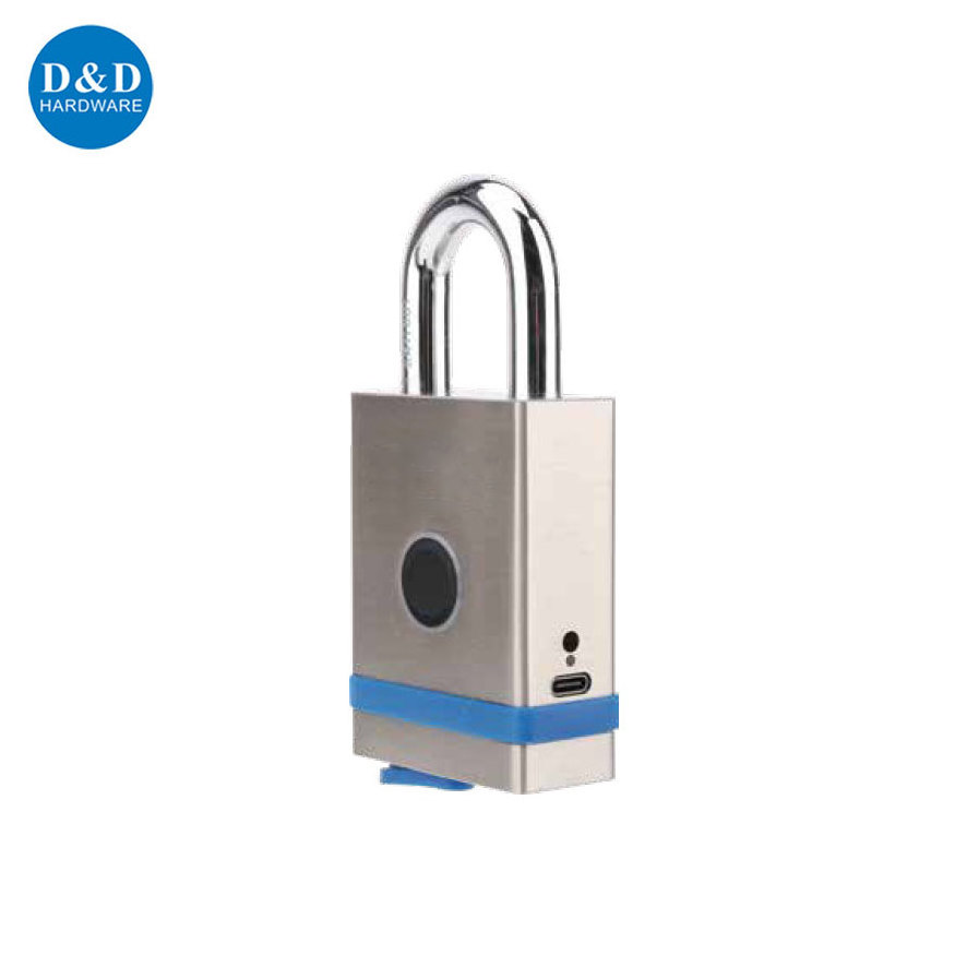 Fingerprint Lock Cabinet Drawer Locker Smart Mini Padlock Electronic Lock Waterproof Padlock