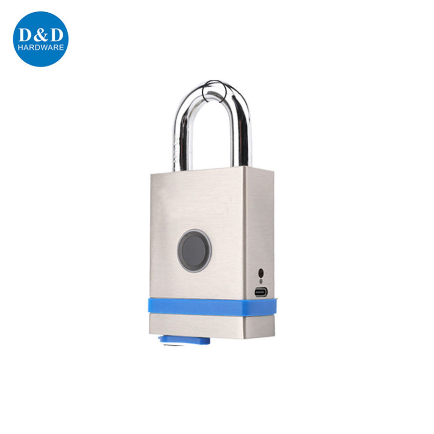 Fingerprint Lock Cabinet Drawer Locker Smart Mini Padlock Electronic Lock Waterproof Padlock