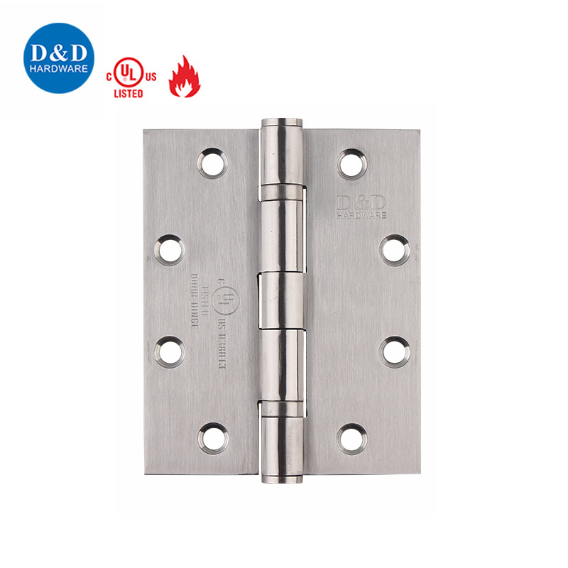 UL fire rated door hardware Two Ball Bearing heavy duty  weight outside door Butt Hinge