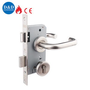 CE EN12209 High Security Fire Rated SUS304 Deadbolt Latch Cylinder Sash Mortise Door Security Lock