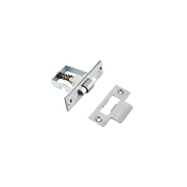 Stainless steel roller ball catch for doors