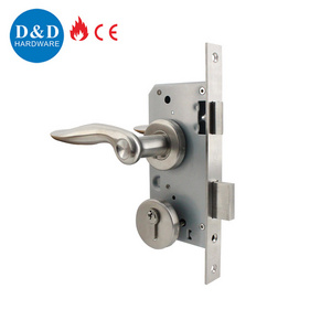 China Factory CE Euro- Profile Security Fire Proof Door Safety Mortise front door sash passage latch lock