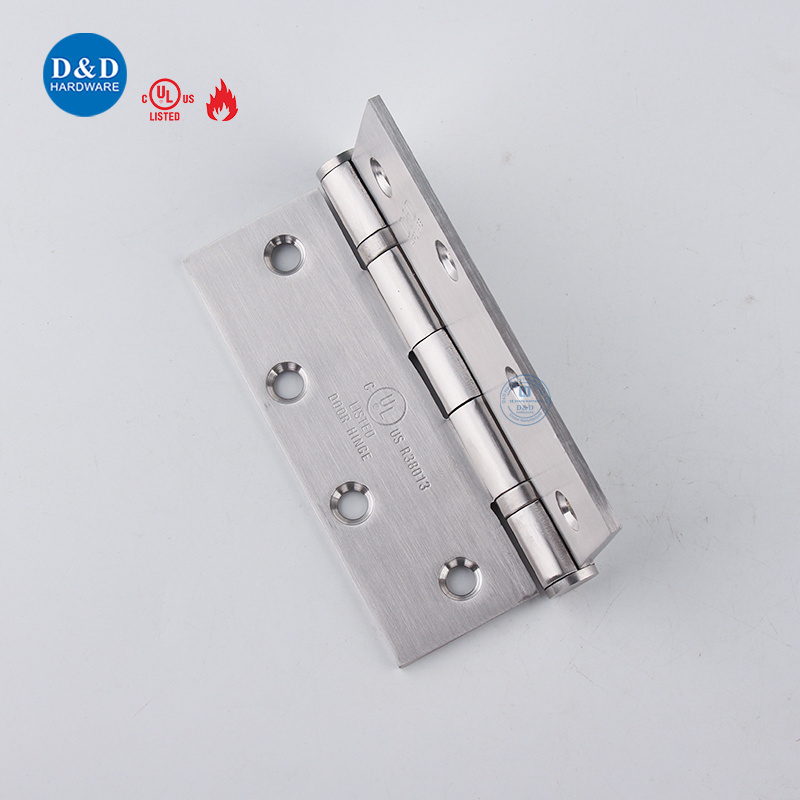 UL fire rated door hardware Two Ball Bearing heavy duty  weight outside door Butt Hinge