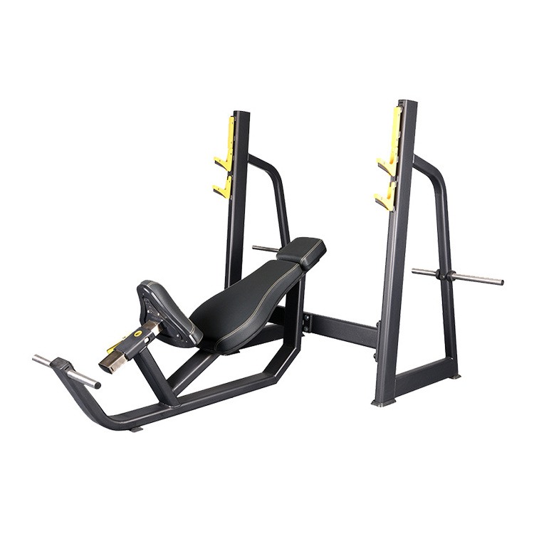 New Fitness Equipment Gym Free Weight Land Fitness Decline Bench for Bodyfit Machine