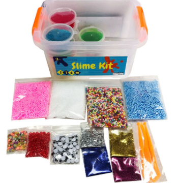 Diy Magic glitter glue  Colour Slime  Kit