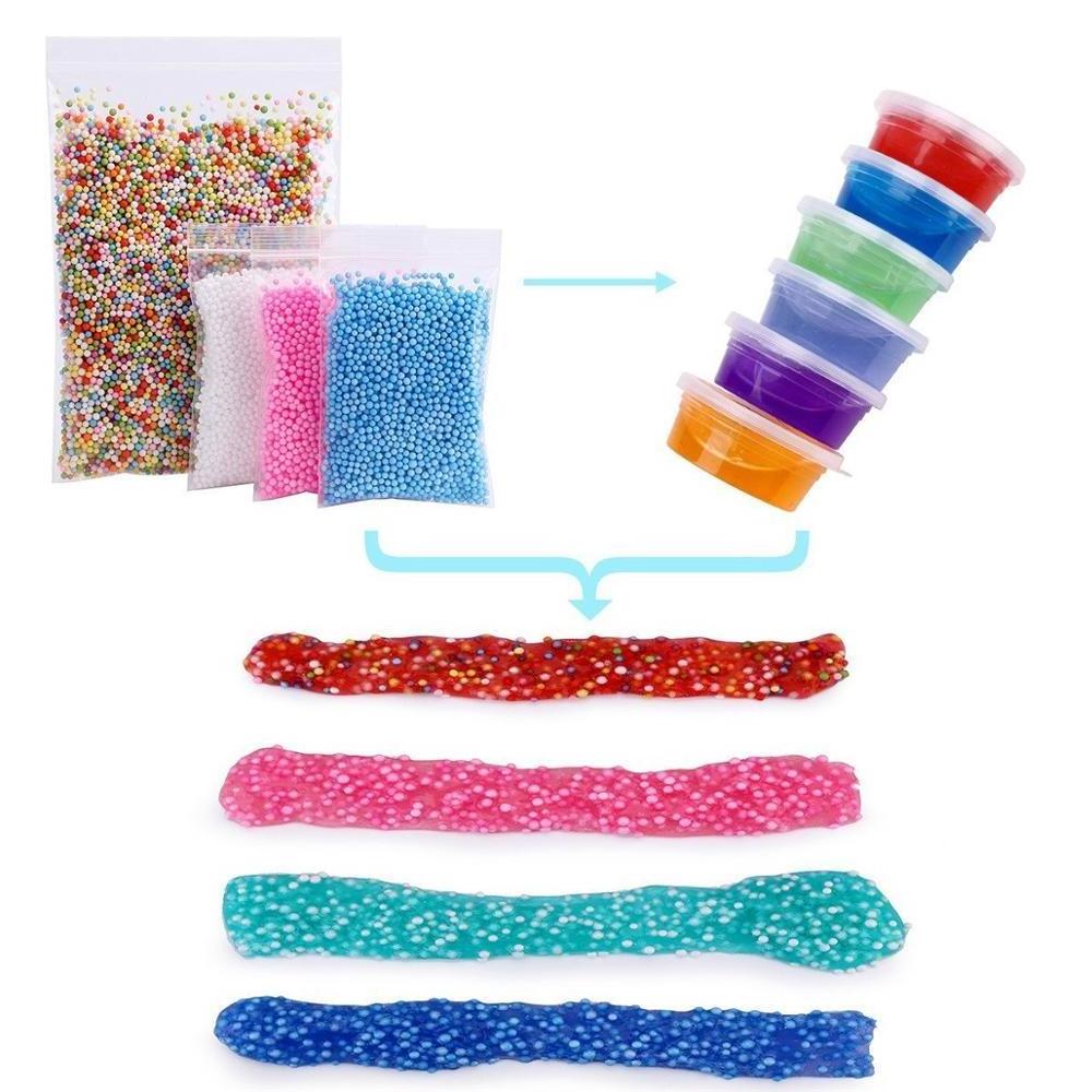 Diy Magic glitter glue  Colour Slime  Kit