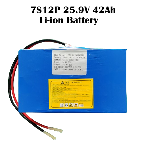 24V 12Ah 7S5P 18650 2400mAh Rechargeable Li-ion Battery Customized 12V 24V 36V 48V 30Ah 40Ah 45Ah 50Ah 60Ah Ebike Scooter