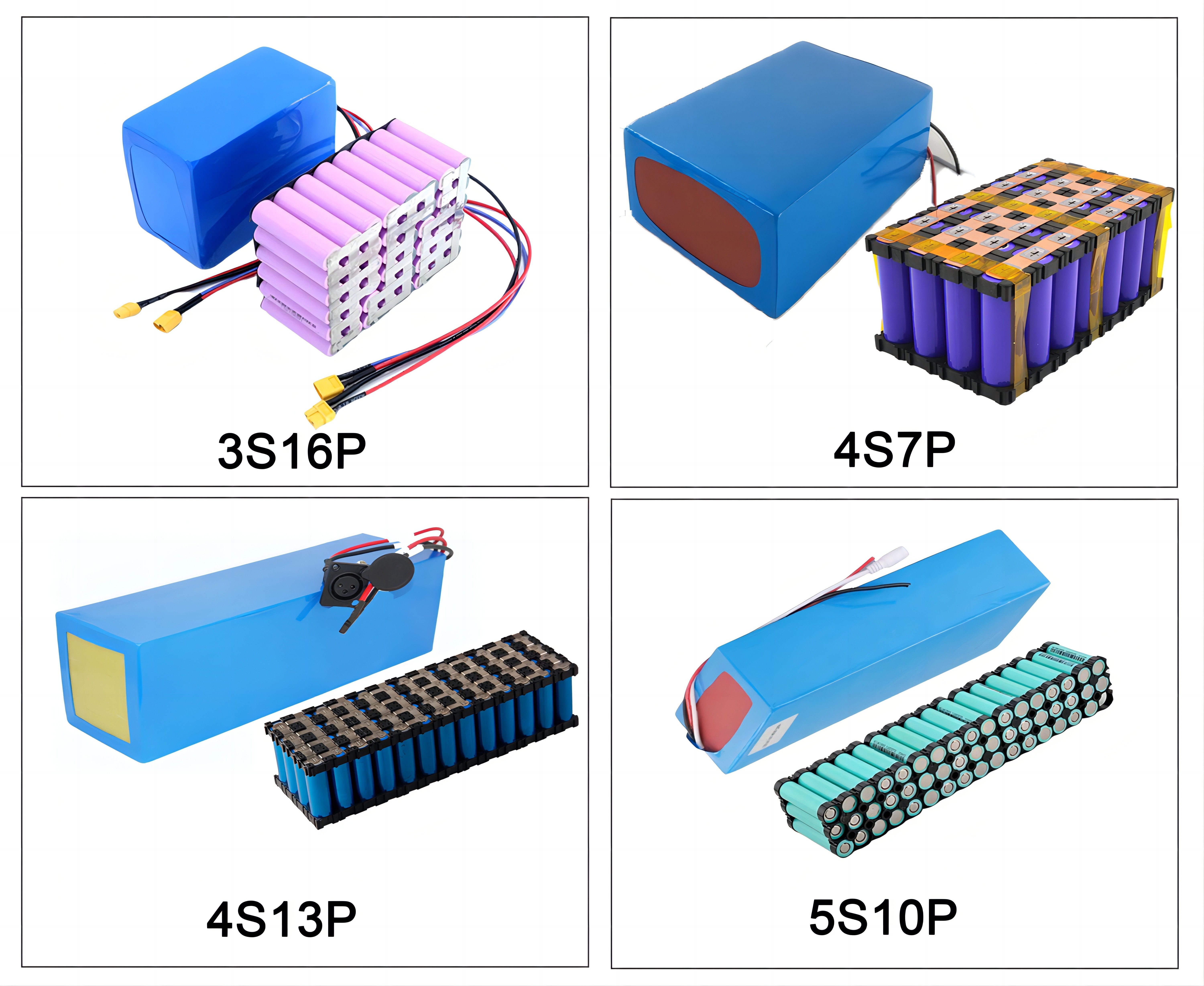 24V 12Ah 7S5P 18650 2400mAh Rechargeable Li-ion Battery Customized 12V 24V 36V 48V 30Ah 40Ah 45Ah 50Ah 60Ah Ebike Scooter