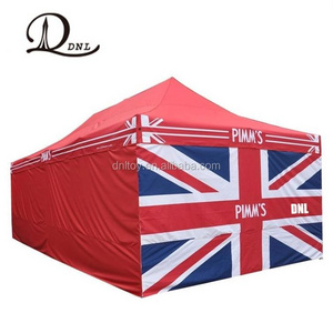 10 x 20 ft trade show event market stall booth outdoor 40 mm aluminum frame canopy tent with 4 sidewalls