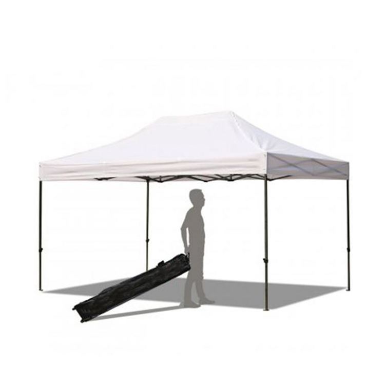 10x15 ft Pop Up Canopy Tent Commercial Outdoor Trade Fair Event  Canopy Shade Party Tent with 1680D Roller Bag