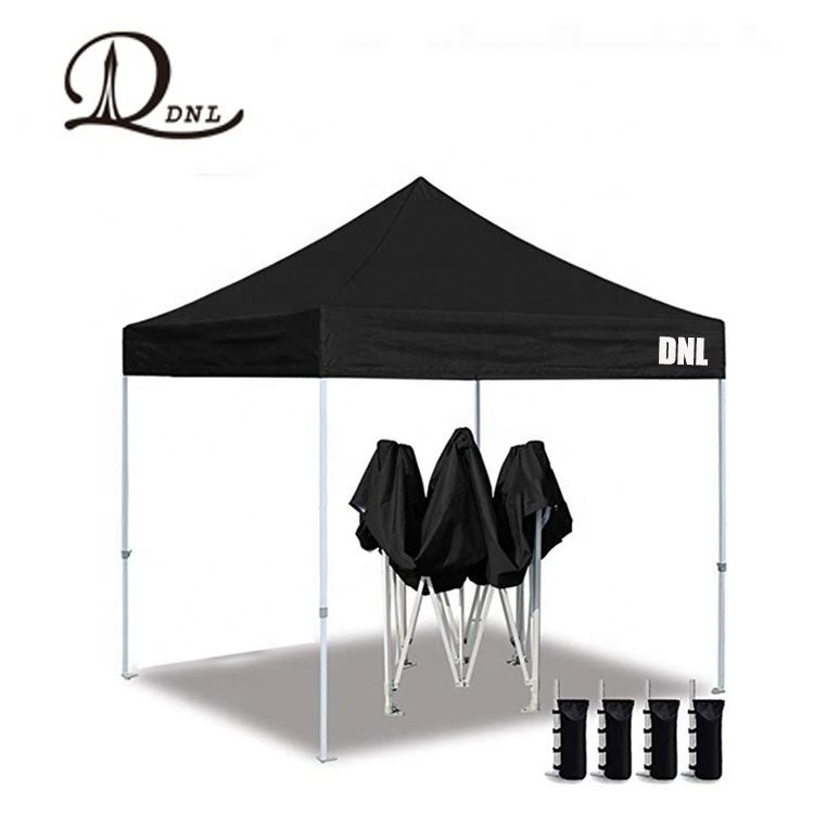 Outdoor folding instant custom easy ez up event 10x10 pop up Steel awning marquee gazebo canopy trade show tent