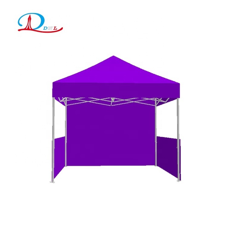 2022 cheaper Outdoor Easy-up  portable Canopy colorful  Party Tent with half Side Walls