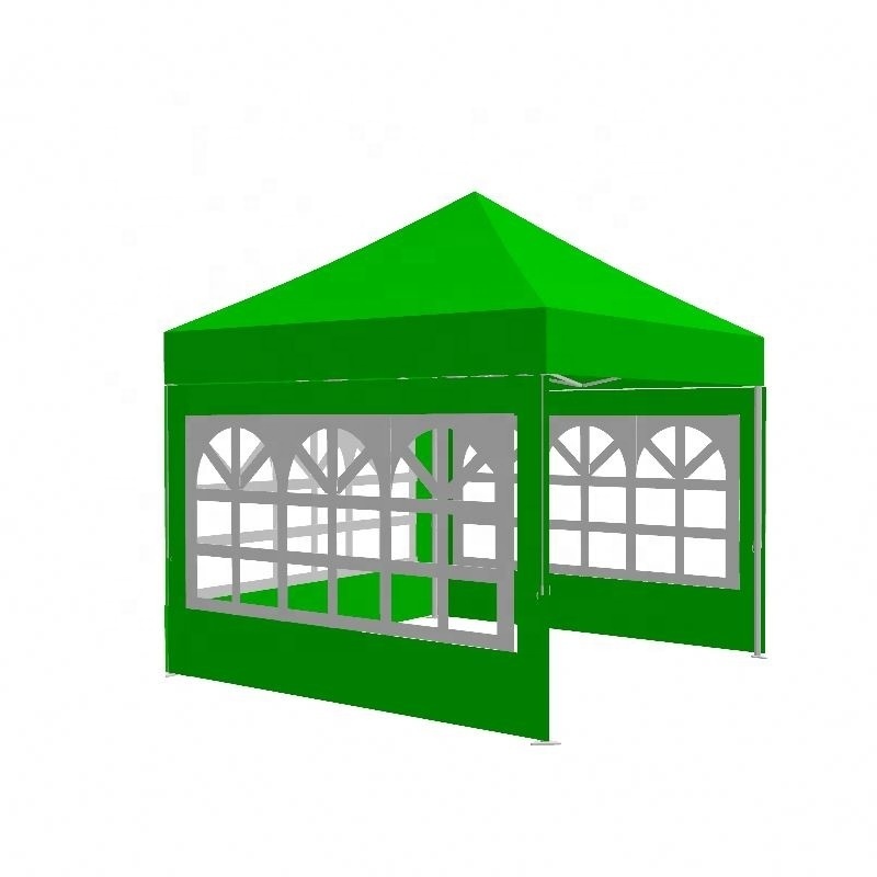 Hexagon Folding Pop Up Gazebo Trade Show Canopy Tent