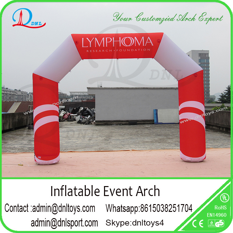 Outdoor Promotional Event Trade Show Inflatable Arch