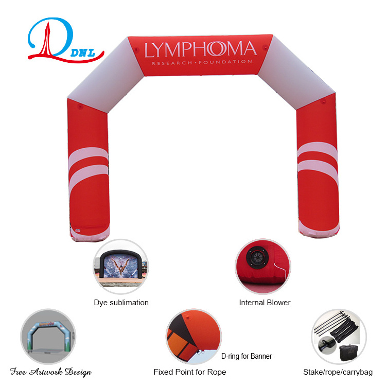 Outdoor Promotional Event Trade Show Inflatable Arch