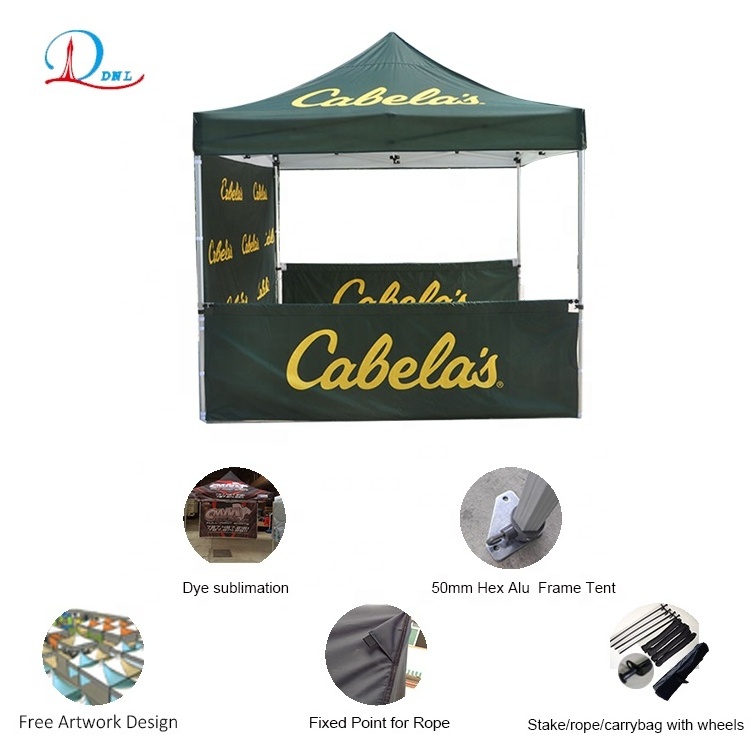 Trade Show Sunshade  Tent 2*2M 3*3M 3*4.5M 3*6M Customized Waterproof Outdoor Portable Folding Gazebo