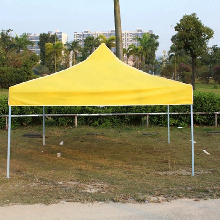 OEM 10*10ft 30mm steel frame 420D oxford cloth waterproof canopy tent with back wall and sidewalls