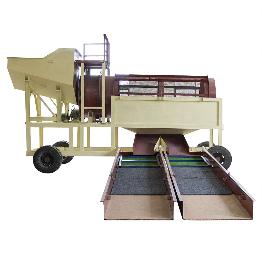 River Sand Portable Machines Suited to Collect Bigger Nugget Gold sluice box