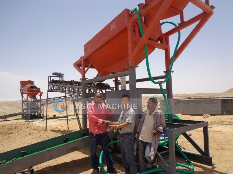 Small Scale 5-10 tons Sand Gold Washing Mobile Drum Gold Wash Plant For Sale