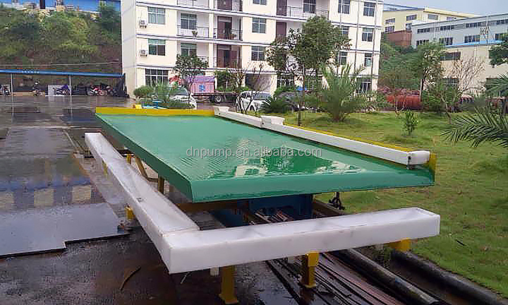 High Recovery Gravity Separation Equipment Gold Copper Shaking Table Small For Sale