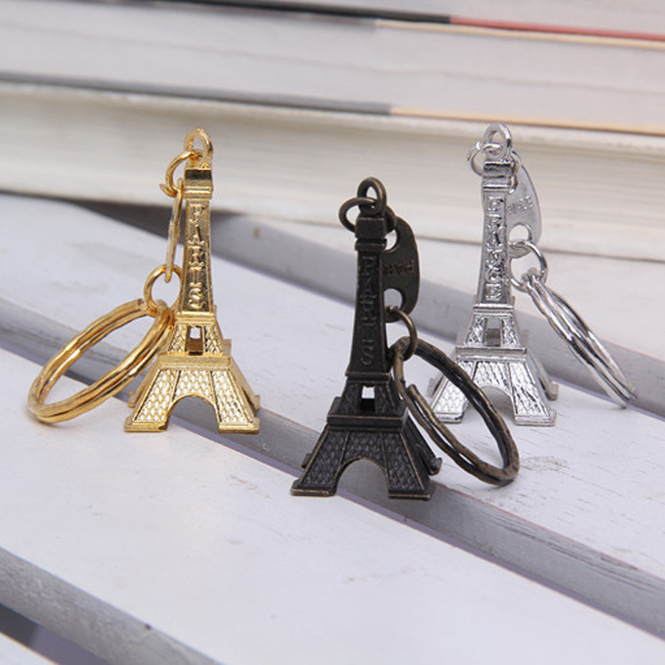 Wholesale  custom metal zinc alloy tourist souvenirs large eiffel tower statue decor