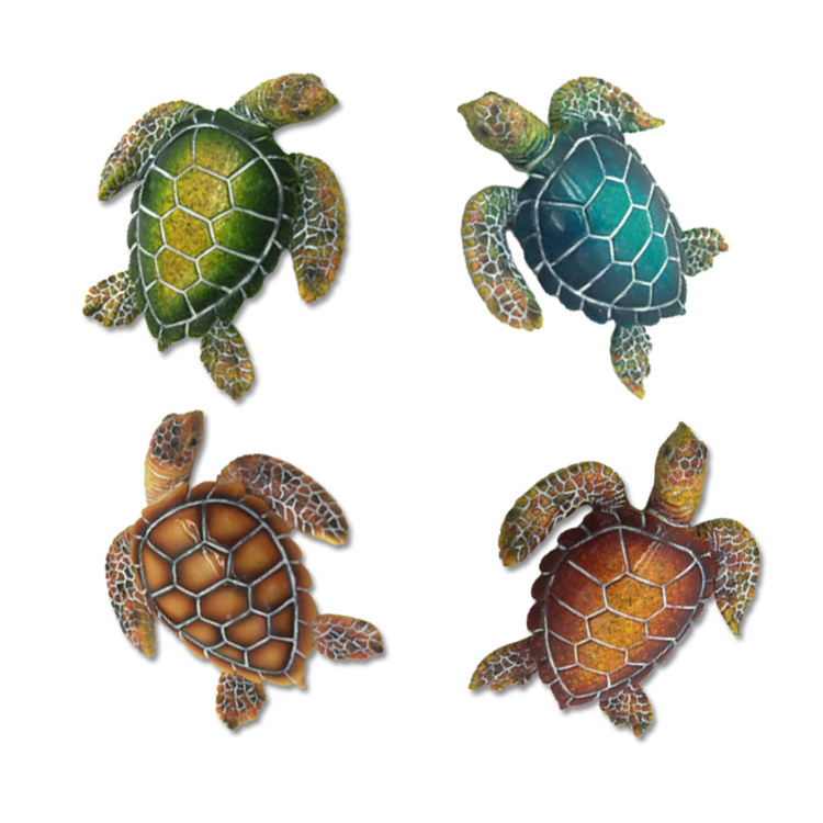 Hot Sale Beach Souvenir Design Florida Miami Resin Sea Turtle Fridge magnet