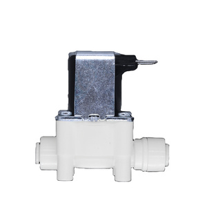 OEM/ODM Available 12V 24V 36V 220V 1/2" 3/8''Normally Closed Plastic Solenoid Valve Water Inlet Valve